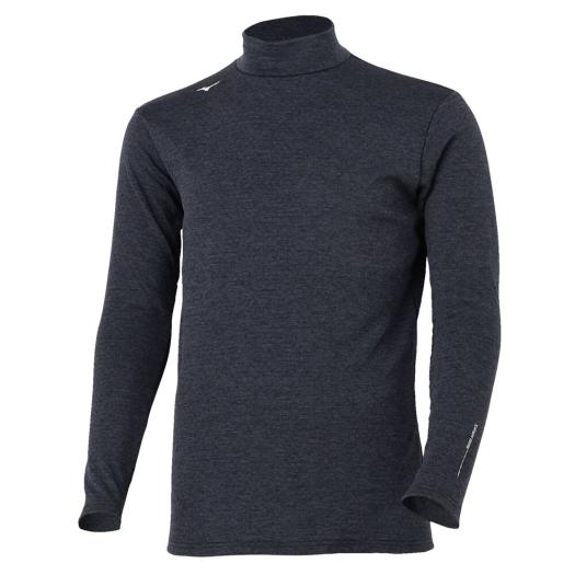 MIZUNO SHOP [ミズノ公式オンラインショップ] バイオネクスト ストレッチフリース ハイネック長袖 メンズ 19 オデッセイグレー杢 E2MJC502
