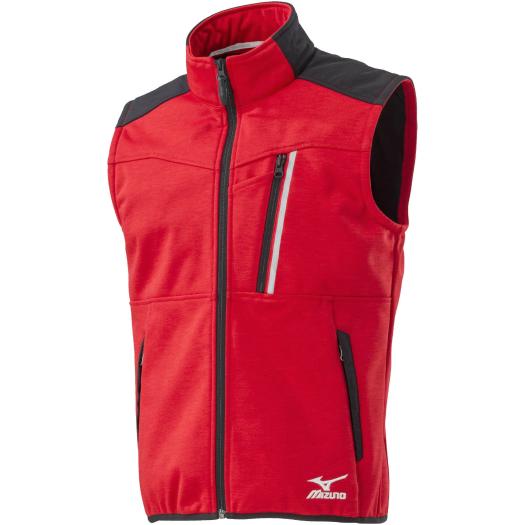 MIZUNO SHOP [ミズノ公式オンラインショップ] テックシールドベスト[ユニセックス] 62 チャイニーズレッド F2JE9584