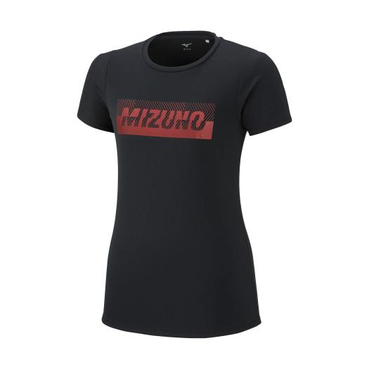 MIZUNO SHOP [ミズノ公式オンラインショップ] ドライサイエンスストレッチTシャツ[ウィメンズ] 09 ブラック J2JA1812画像