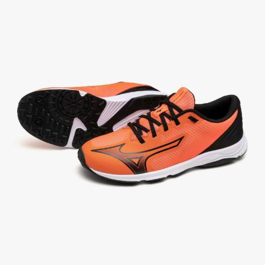 MIZUNO SHOP [ミズノ公式オンラインショップ] スピードスタッズ4 ジュニア 52 オレンジ×ブラック K1GC2425