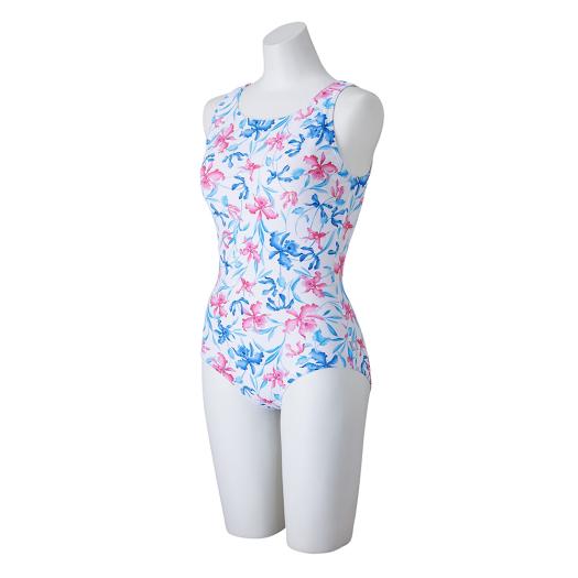 MIZUNO SHOP [ミズノ公式オンラインショップ] アクアフィットネス用ワンピース ウィメンズ 01 ホワイト N2JAC374