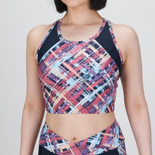 MIZUNO SHOP [ミズノ公式オンラインショップ] 【TERAKAWA AYA COLLECTION】アクアフィットネス用アクアフィットネス用スイムブラ ウィメンズ 14 ネイビー N2JAC8