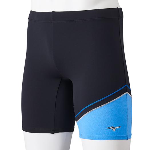 MIZUNO SHOP [�~�Y�m�����I�����C���V���b�v] �y�ӂ��胉�C�g�z�A�N�A�t�B�b�g�l�X�p�n�[�t�X�p�b�c(���̃J�b�v�t�^3XL�A4XL) �����Y 92 �u���b�N×�u���[��×�u���[ N2JBB193