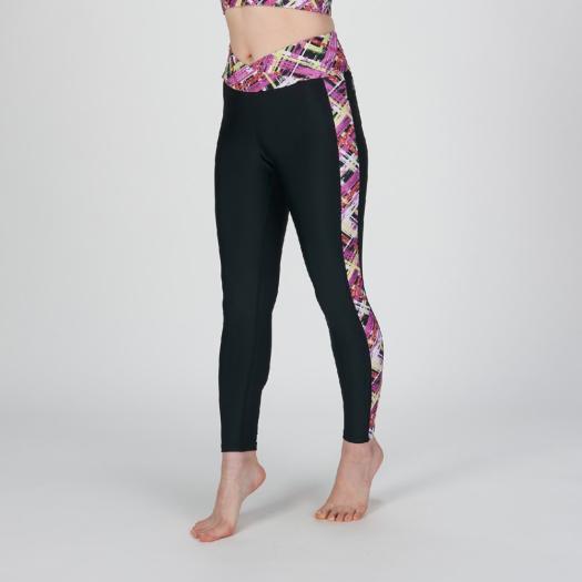 MIZUNO SHOP [ミズノ公式オンラインショップ] 【TERAKAWA AYA COLLECTION】アクアフィットネス用ロングタイツ(10分丈) ウィメンズ 69 レッドグローブ N2JBC835