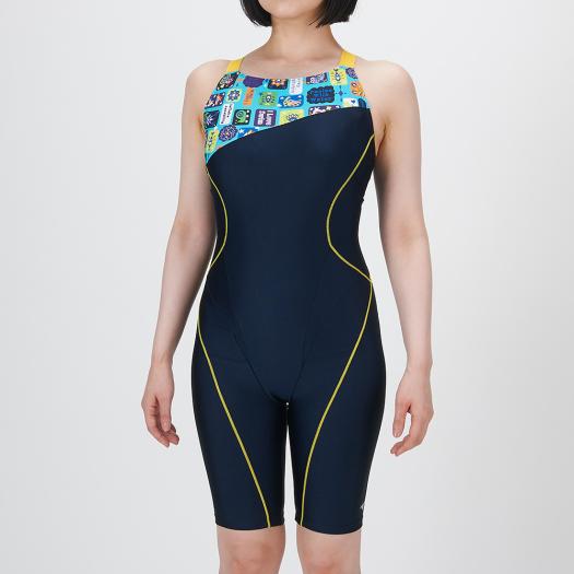 MIZUNO SHOP [ミズノ公式オンラインショップ] 【Stroke ONE】スイムフィットネス用オールインワン ウィメンズ 24 ターコイズ N2JGC807