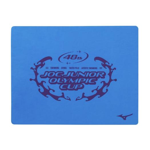 MIZUNO SHOP [ミズノ公式オンラインショップ] 【ジュニアオリンピック大会記念品】スイムタオル(34cm×44cm) ユニセックス 27 ブルー N2JYCD13