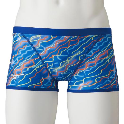 MIZUNO SHOP [ミズノ公式オンラインショップ] 競泳練習用ショートスパッツ[ジュニア] 27 ブルー N2MB2969の大画像