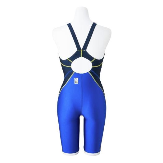 Mizuno 競泳用水着 ブラック Lサイズ イトマンゴールド ST Lala】競泳用ハーフスーツ(マスターズバック)|N2MGB245|競泳水着