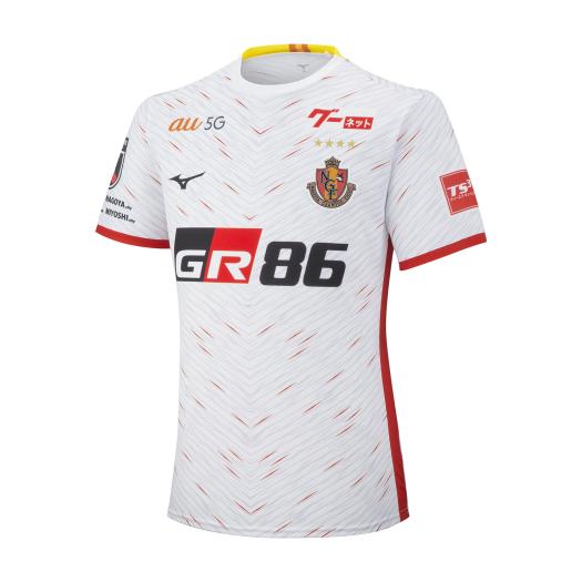 MIZUNO SHOP [ミズノ公式オンラインショップ] 名古屋グランパス 2022シーズンウエア オーセンティック FP 2nd(away)[ユニセックス] P2JA2Y1802の大画像