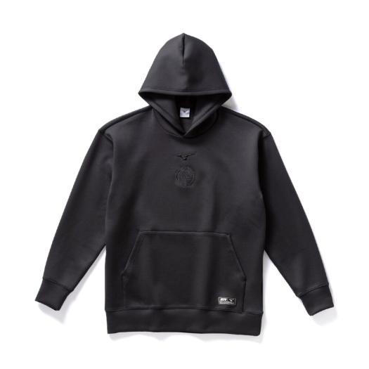 MIZUNO SHOP [ミズノ公式オンラインショップ] MZFB ピーチスキンスウェットフーディ ユニセックス 09 ブラック P2MCC572