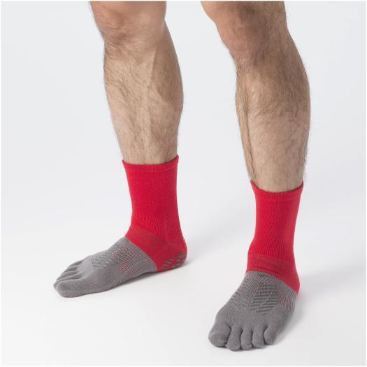 ゼログライドショートソックス(5本指)|P2MX2510|ストッキング