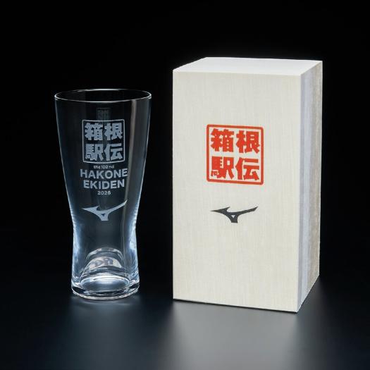 MIZUNO SHOP [ミズノ公式オンラインショップ] 【予約／数量限定】第102回箱根駅伝オフィシャルガラス彫刻グラス ユニセックス U2JVC40901