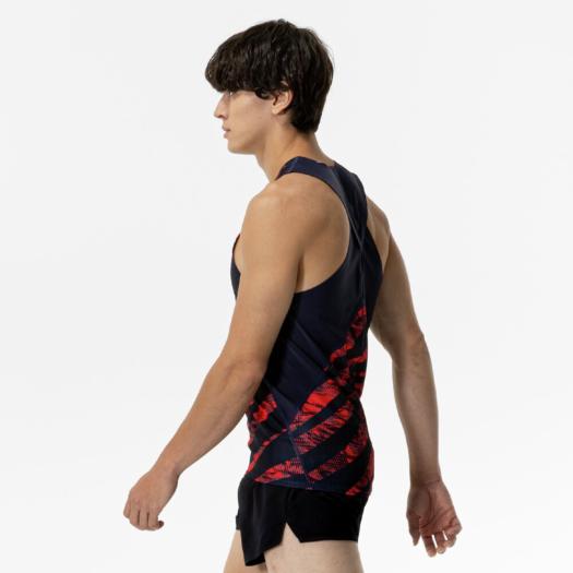 MIZUNO 陸上 レーシングシャツ ユニフォーム L 虎柄 レーシングシャツ