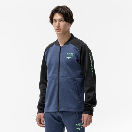 MIZUNO SHOP [ミズノ公式オンラインショップ] ストレッチジャケット ユニセックス 13 ネイビー杢 U2MCC503