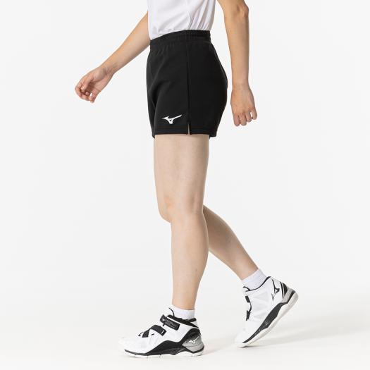 【新品未使用】Mizuno バレーボールゲームパンツ 黒/黄 MIZUNO ミズノ公式 ゲームパンツ バレーボール レディース ブラック
