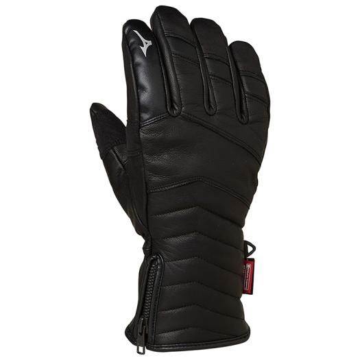 MIZUNO SHOP [ミズノ公式オンラインショップ] （ブレスサーモ）【吸湿発熱】オールレザー5フィンガーグラブ ユニセックス 09 ブラック Z2JY9501