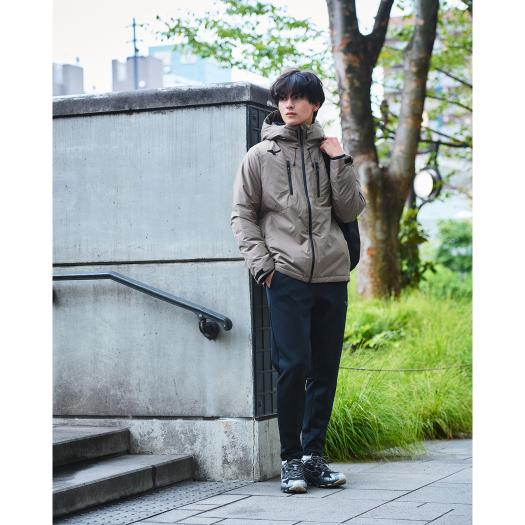 保温素材／吸湿発熱】テックフィルブレスサーモコート|32MEC552|ミズノ