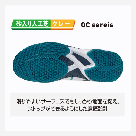 クレー／砂入り人工芝コート】ウエーブエクシードコートWIDE OC