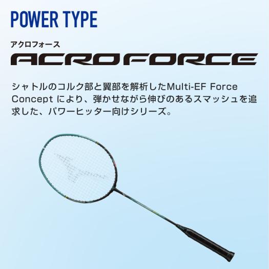 アクロフォース800(バドミントン)|73JTB608|ラケット|バドミントン