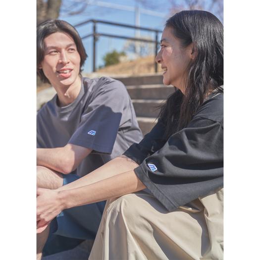 ミズノ直営限定】モノグラムM 5分袖Tシャツ|B2JAC011|Go to by mizuno
