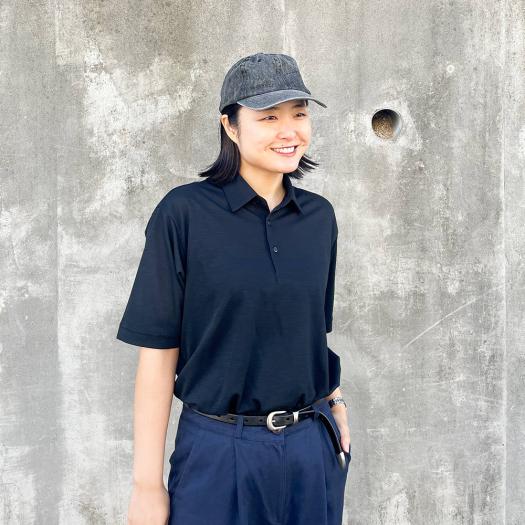 STELLA MCCARTNEY  メリノウールポロシャツ Mサイズ 365オールインワン メリノウール ポロシャツ|C2JAD664|ウエア|健康