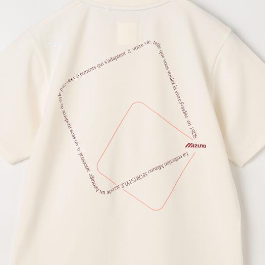 ミズノ直営限定】リサイクルポリエステル グラフィックTシャツ