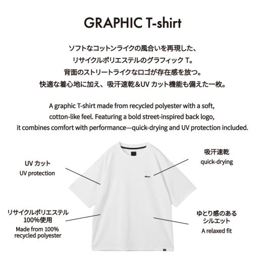 ミズノ直営限定】リサイクルグラフィックTシャツ|D2MAD092|ミズノ