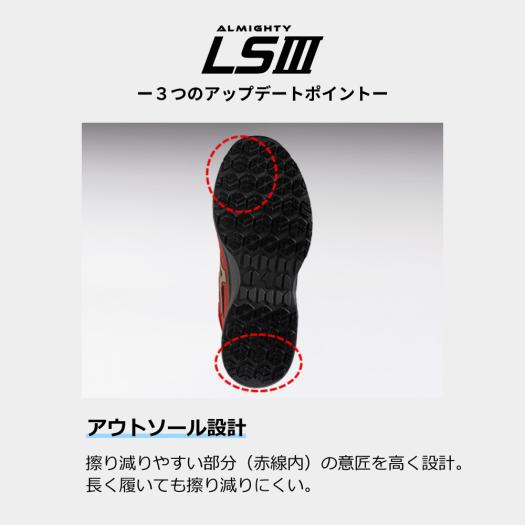 オールマイティLSIII 74M BOA(ダイヤル／ミッドカット／ワーキング