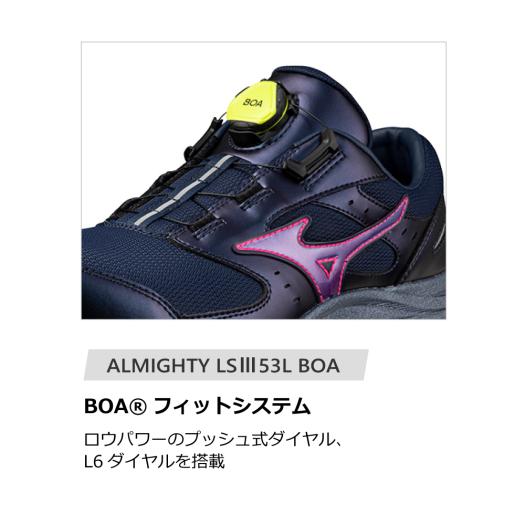 オールマイティLSIII 53L BOA オールマイティLSIII 53L BOA(ダイヤル／ローカット／ワーキング