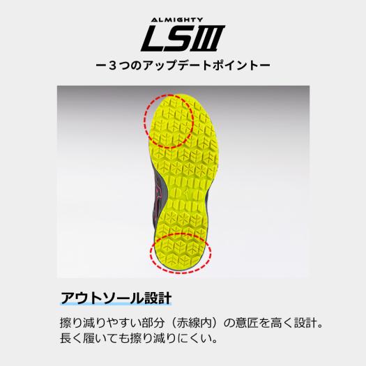 オールマイティLSIII 74M BOA(ダイヤル／ミッドカット／ワーキング