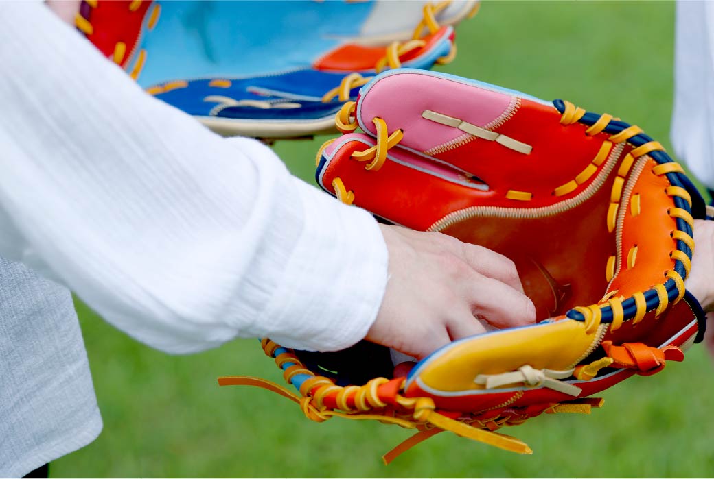 ミズノ直営店限定】軟式向けTSUNAGI GLOVE(ツナギグラブ