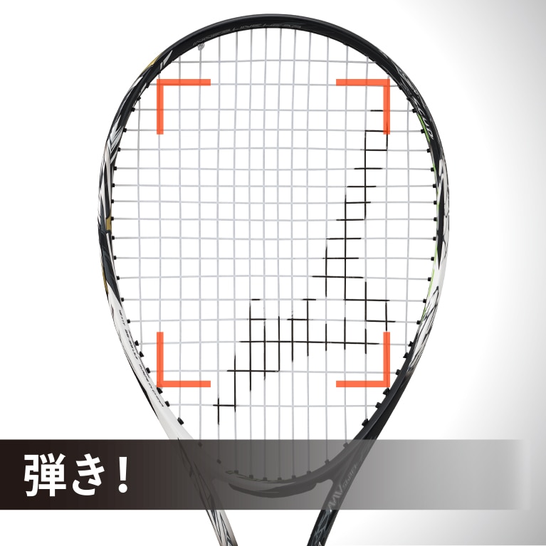 エフスピード V01(ソフトテニス)|63JTN253|ソフトテニスラケット 